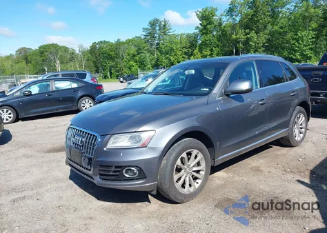 2014 Audi Q5 2.0T Premium from USA, damaged, VIN WA1LFAFPXEA095362